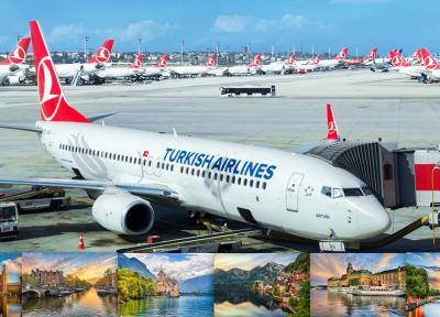 پروازهای ترکیش ایرلاینز به اروپا