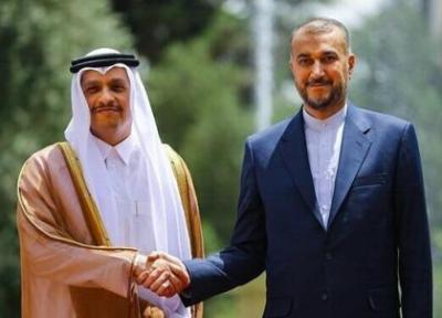 رایزنی وزیران امورخارجه ایران و قطر در مورد روند آزادسازی داریی های ایران