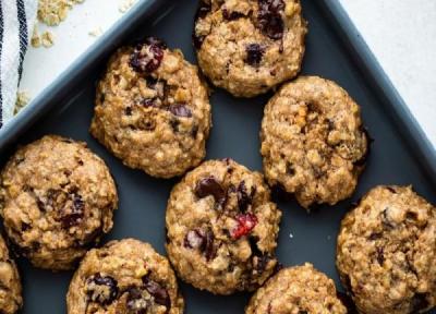 طرز تهیه کوکی رژیمی جو دوسر بدون شکر